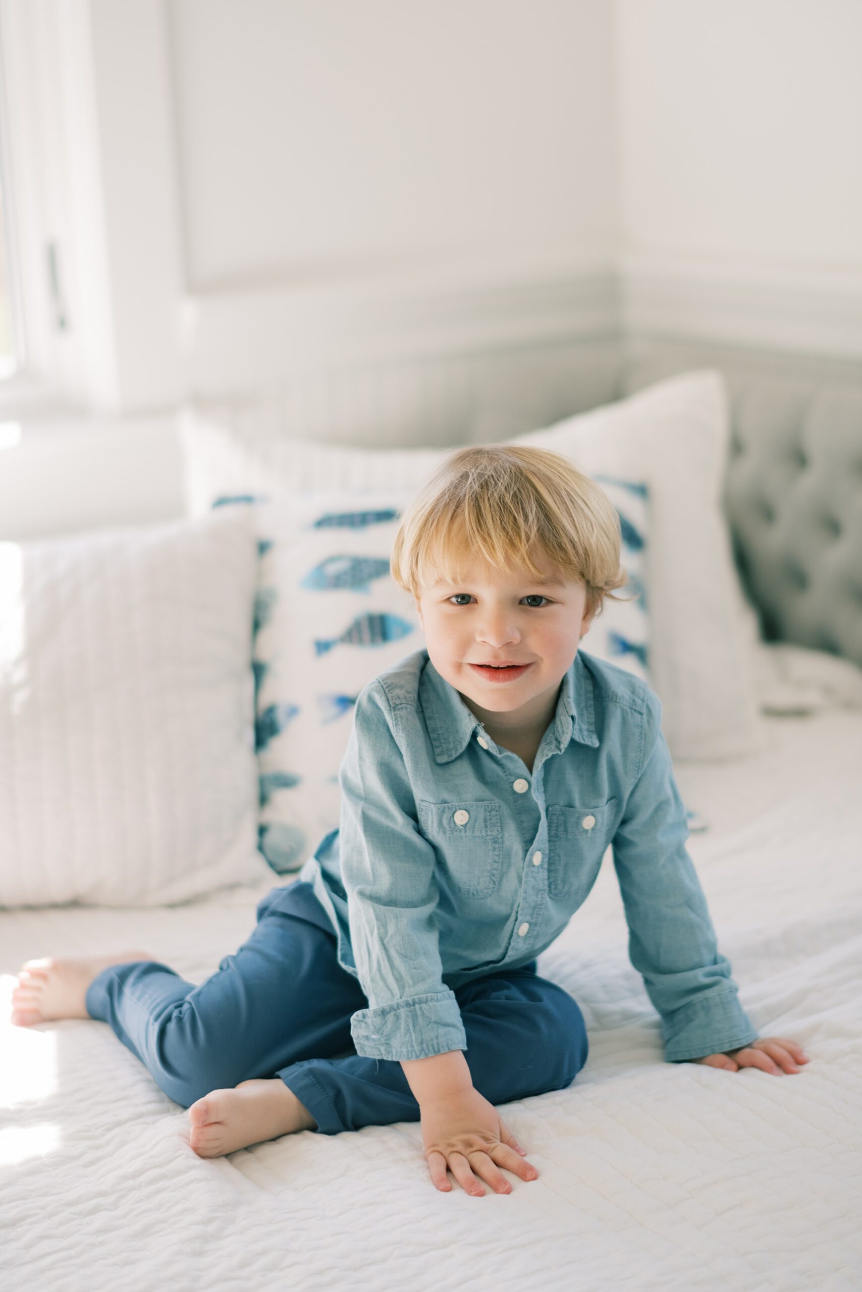 tips for family portraits with toddlers from Maryland family photographer Amanda Wose Photography