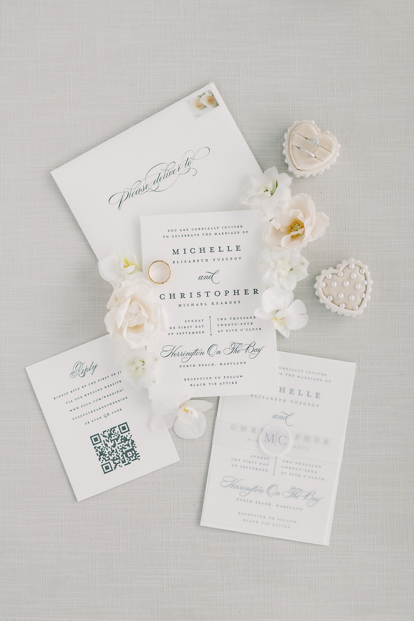 classic and timeless wedding details 