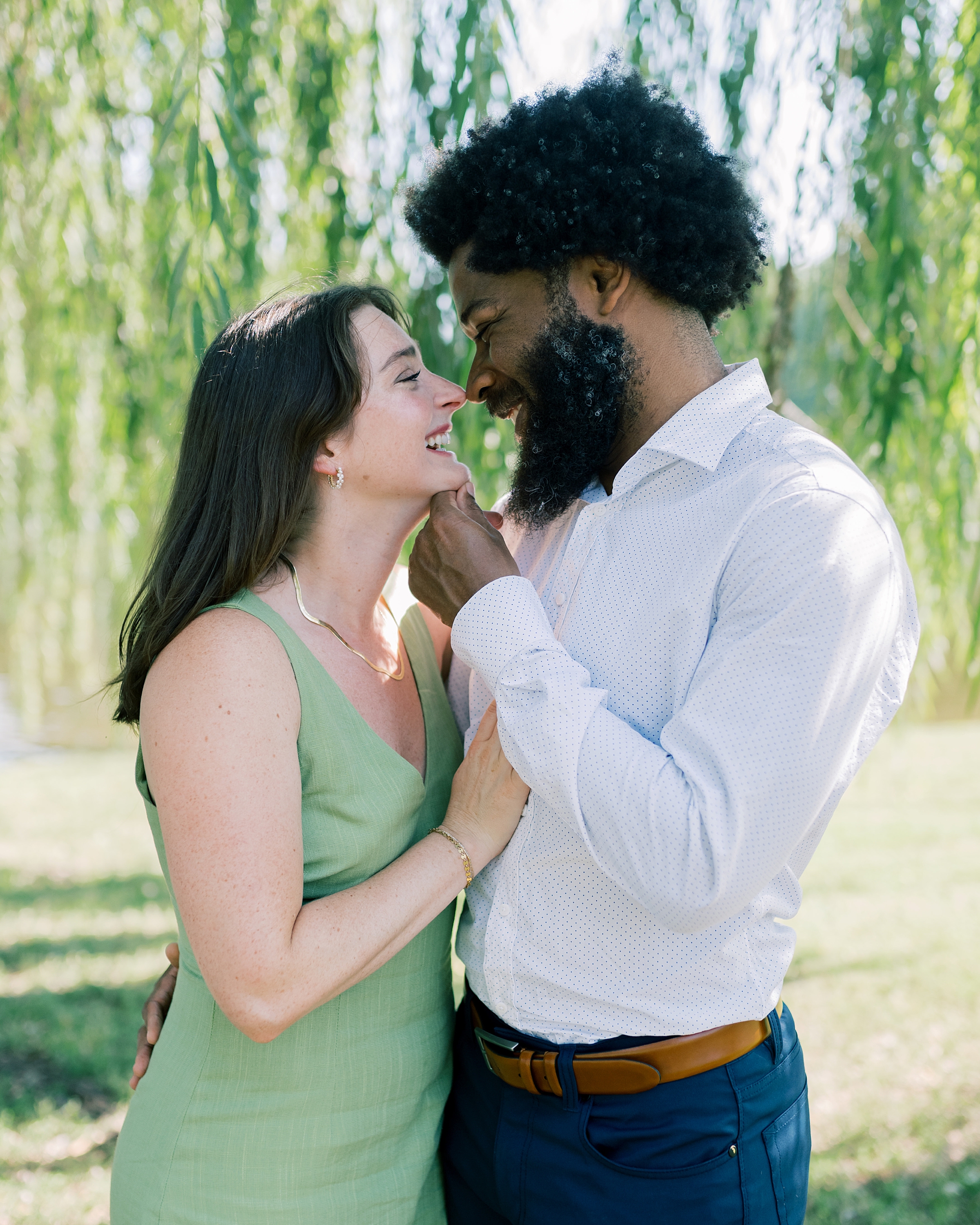 candid engagement photos 