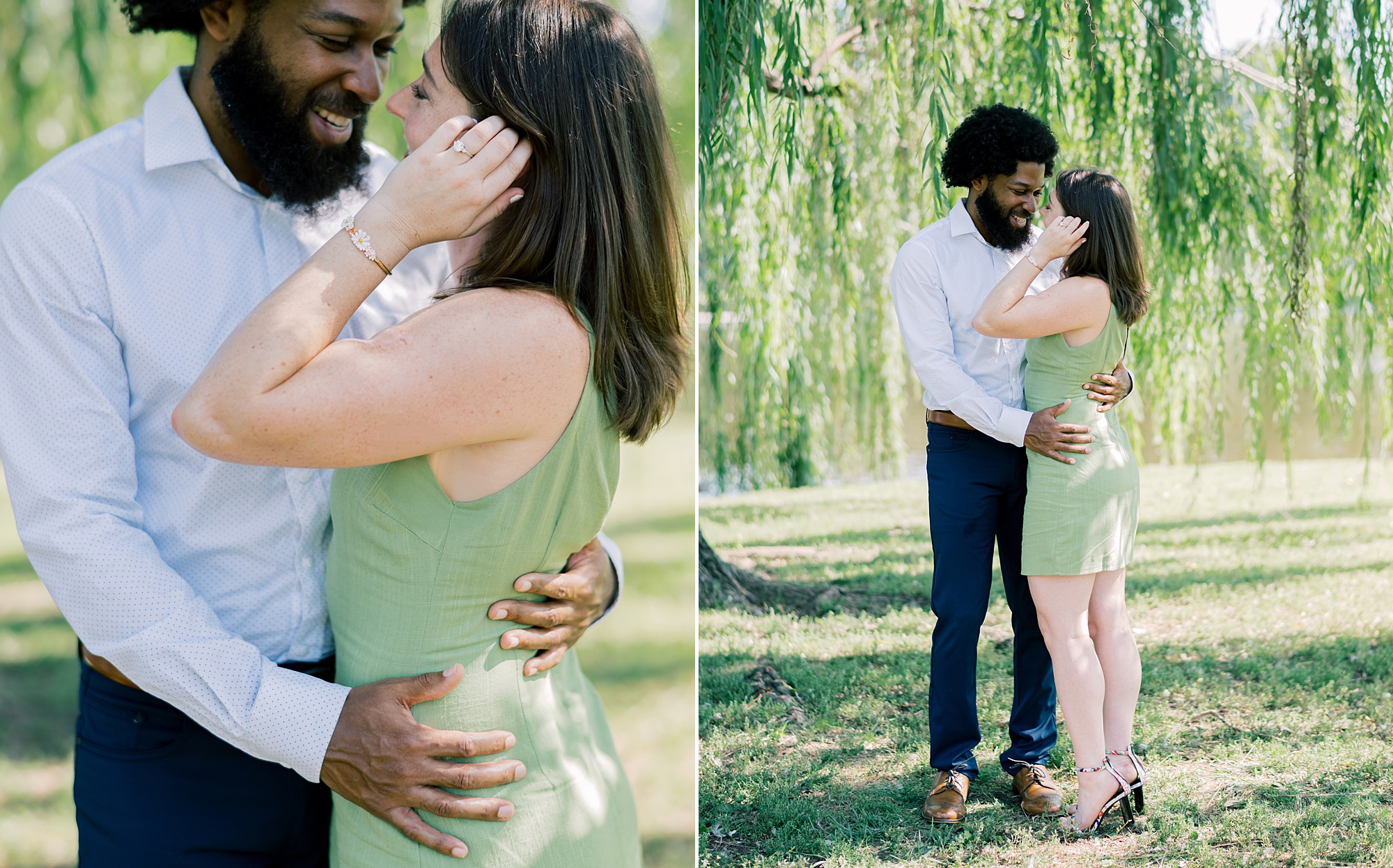 Constitution Gardens engagement session