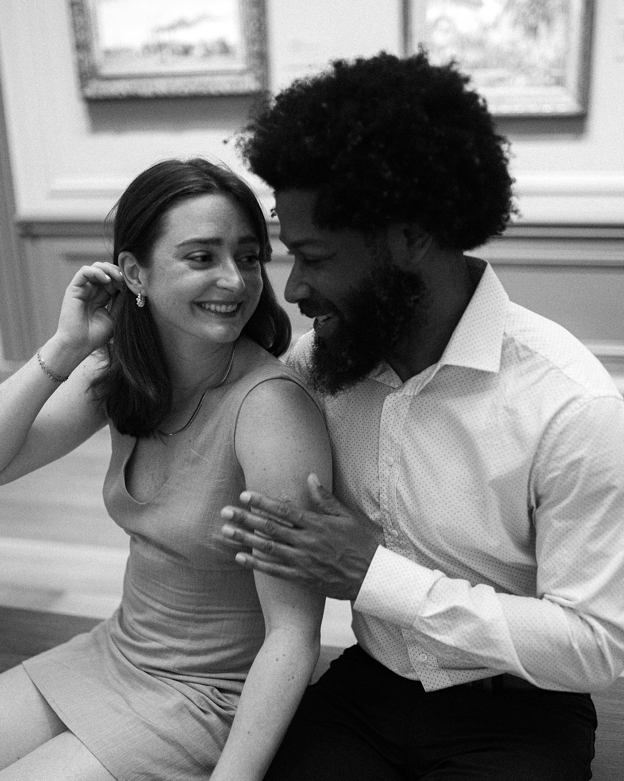 timeless engagement portraits 