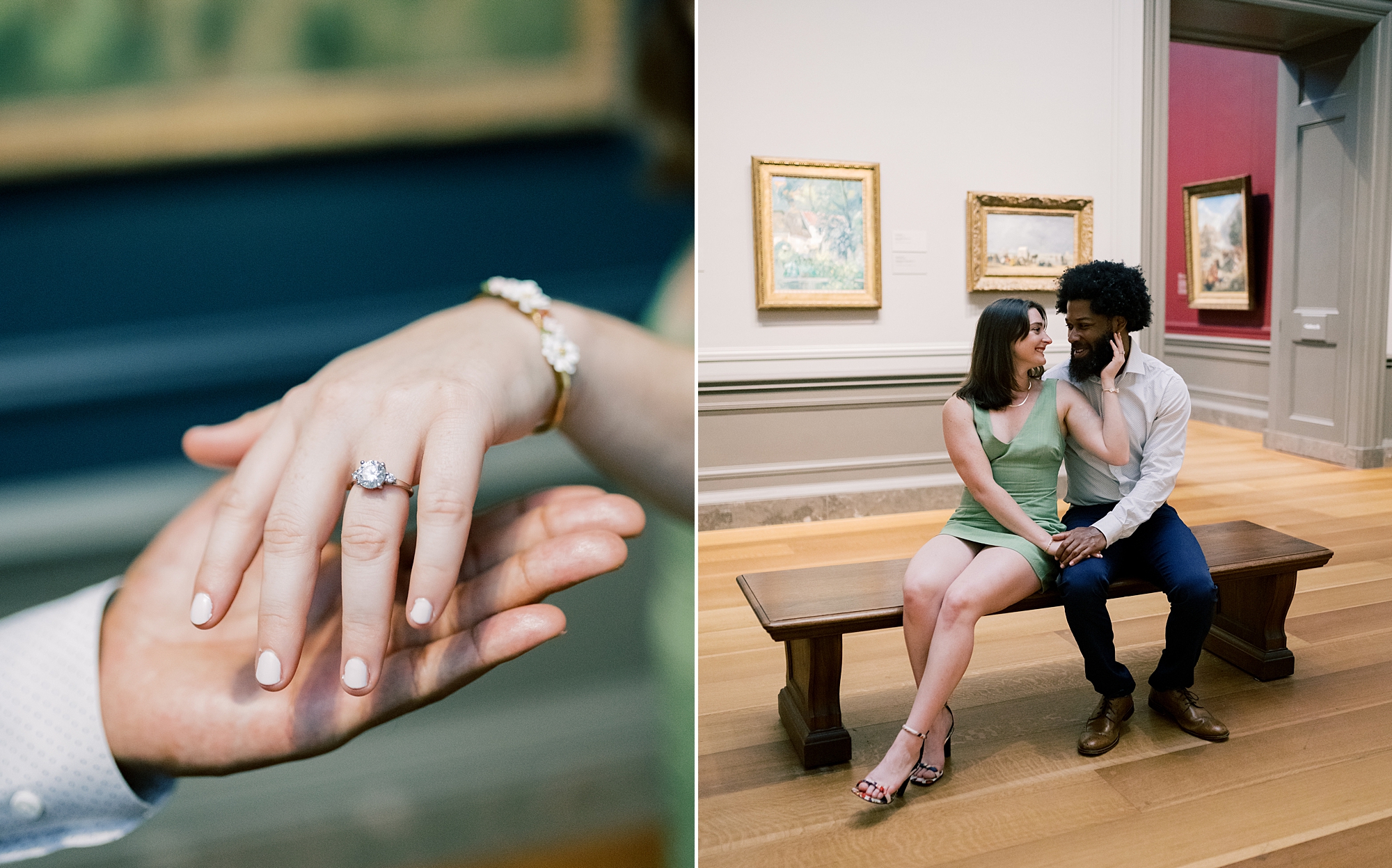 National Gallery of Art Engagement Session