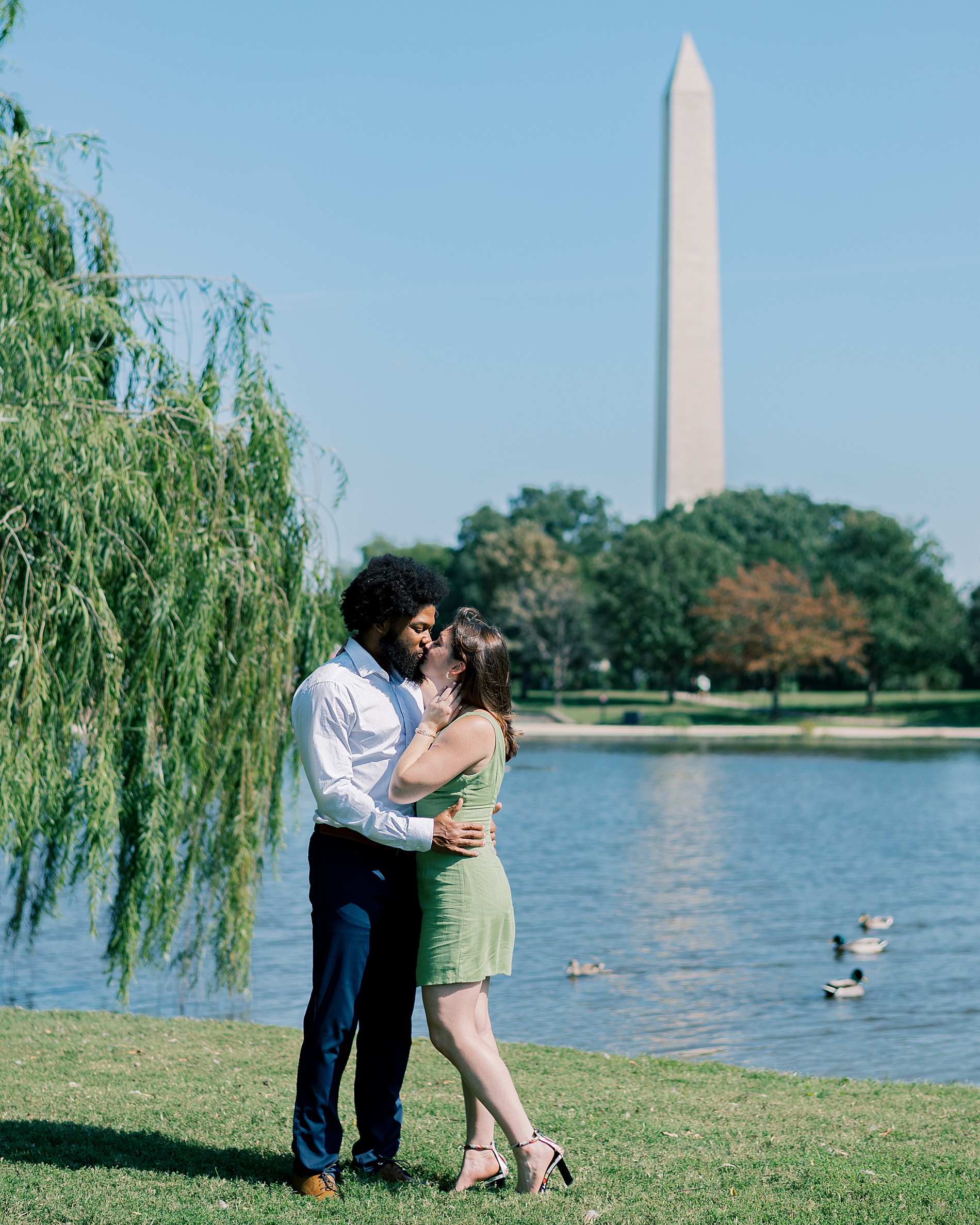 Constitution Gardens engagement in DC