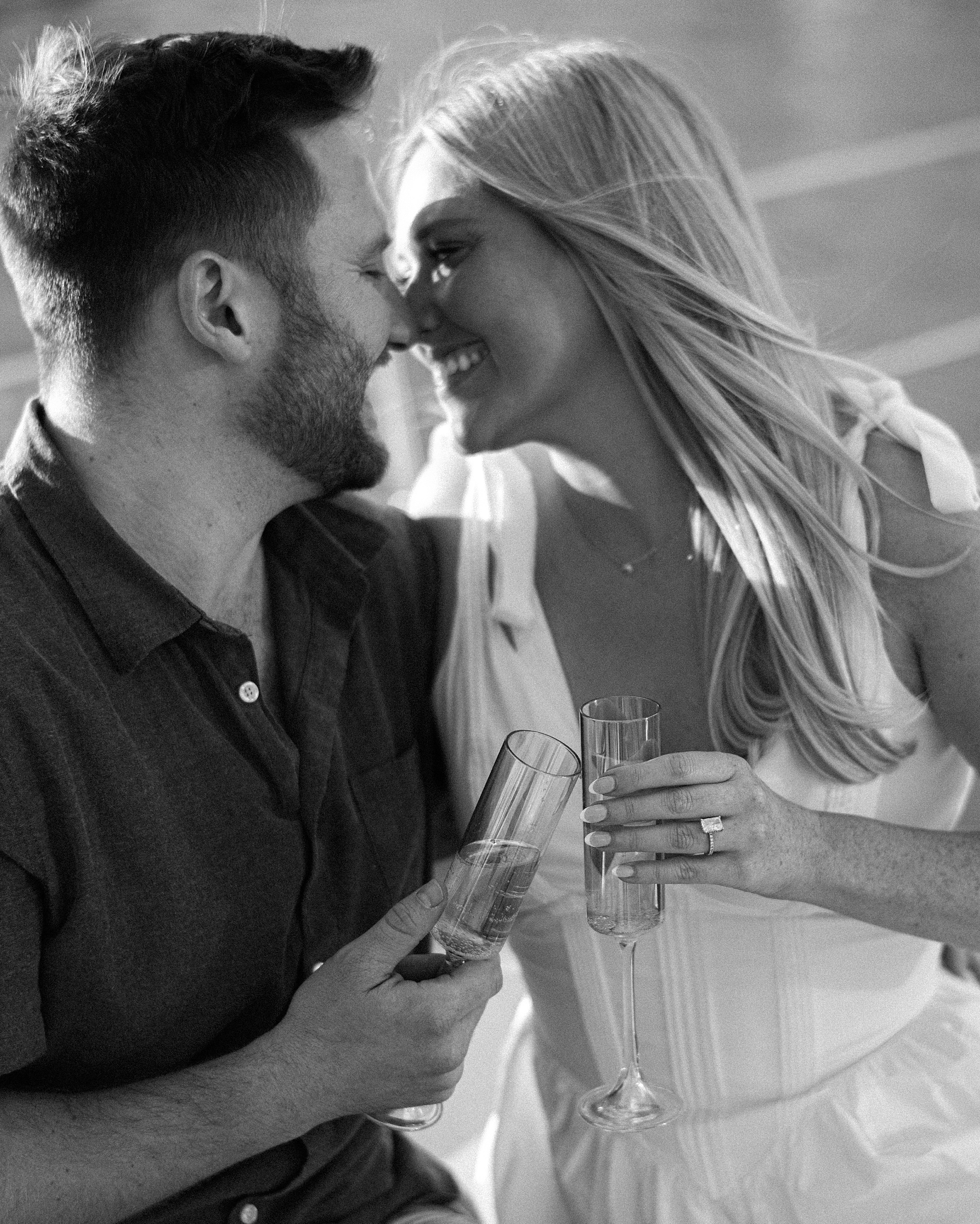 Sailboat Engagement Session in Baltimore's Inner Harbor