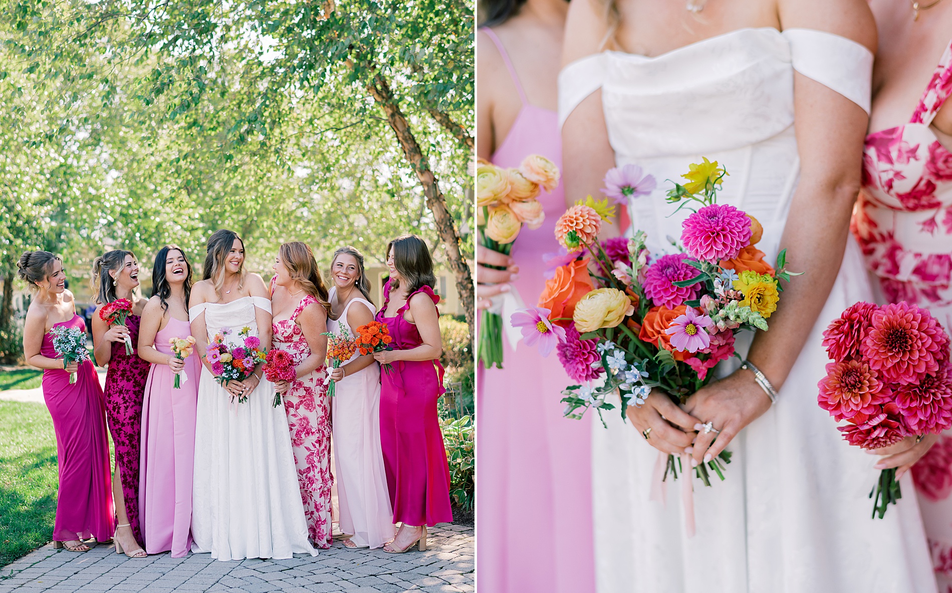 Bridal party portraits 