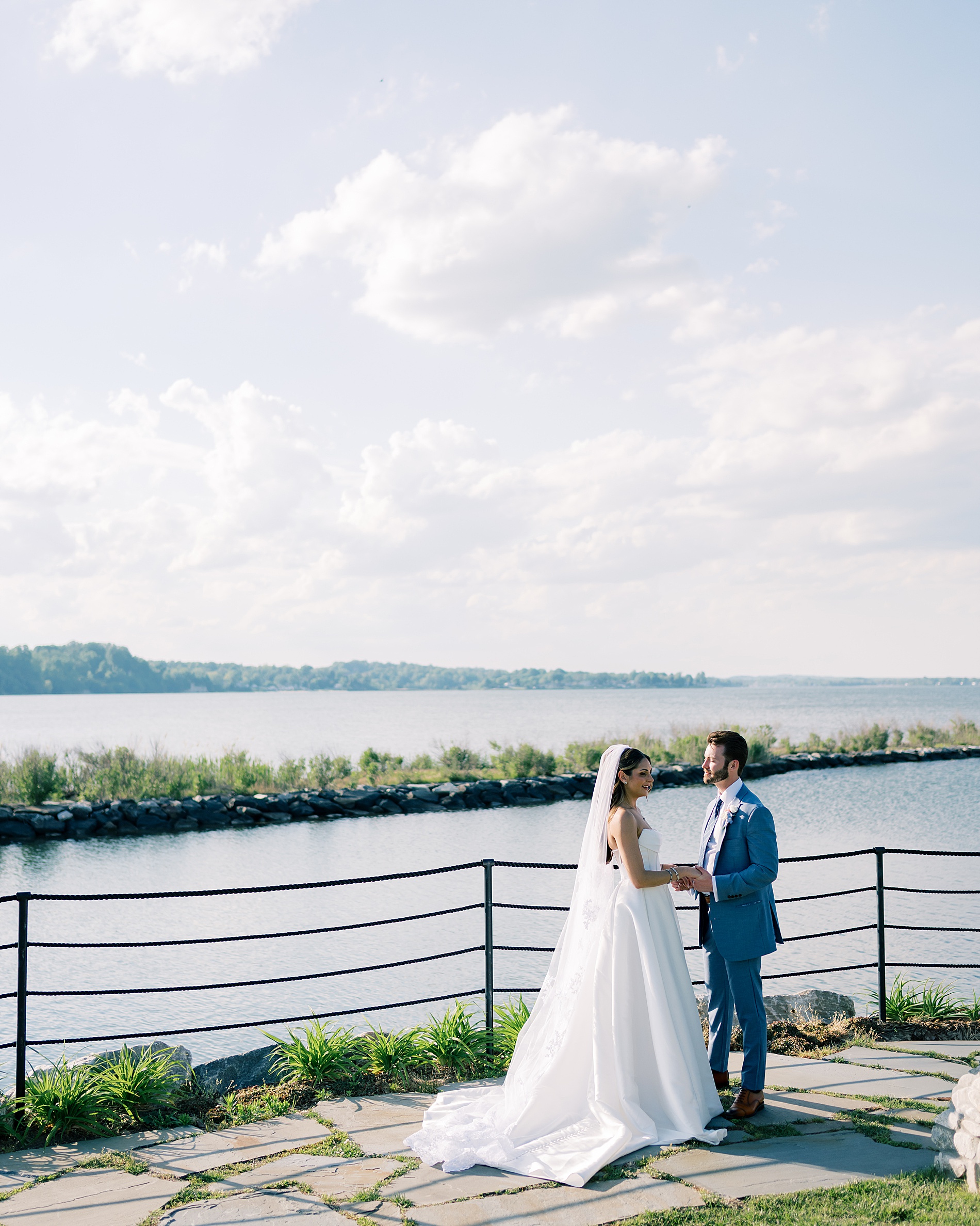 Romantic Summer Wedding photos at Herrington on the Bay