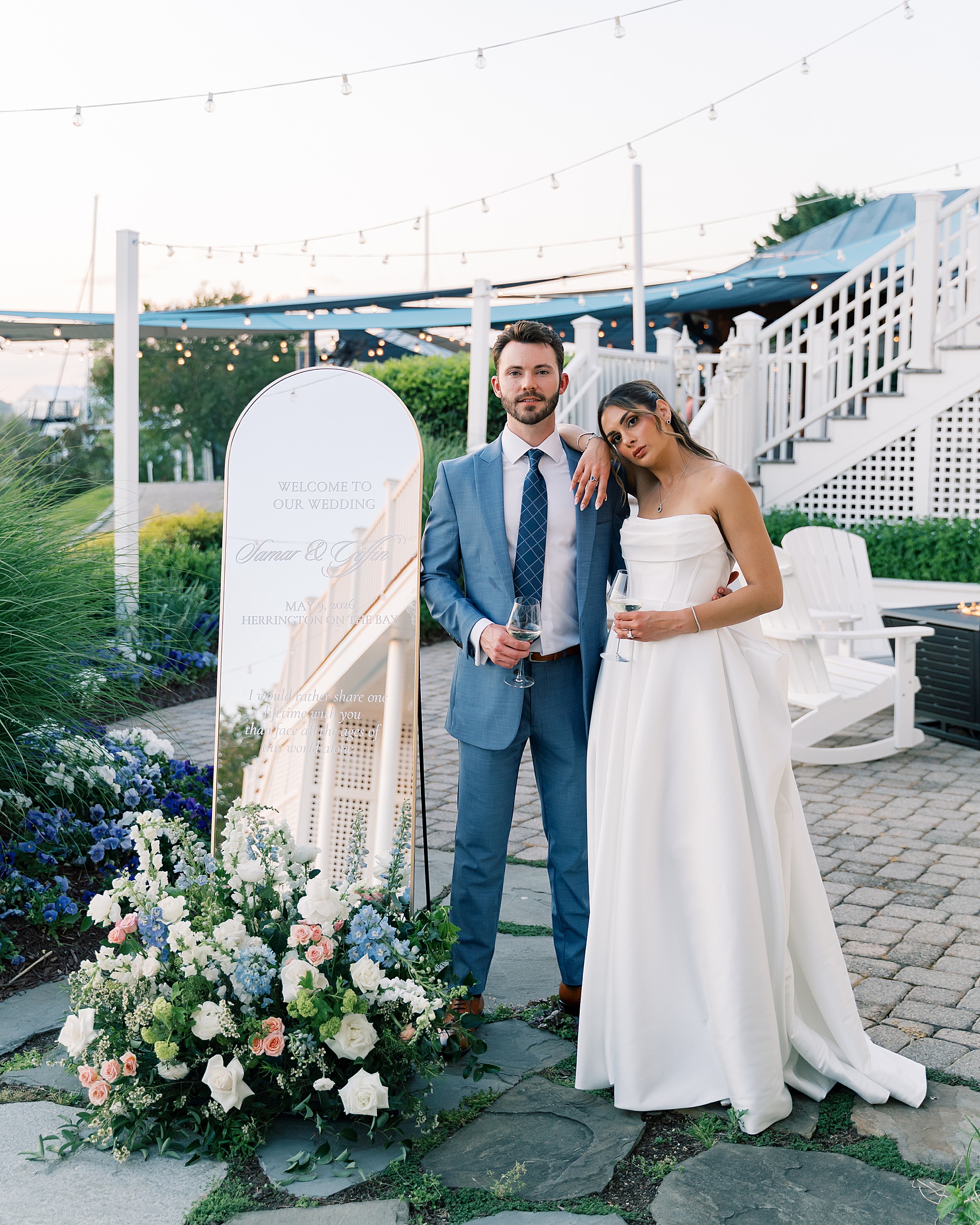 Summer Wedding photos at Herrington on the Bay