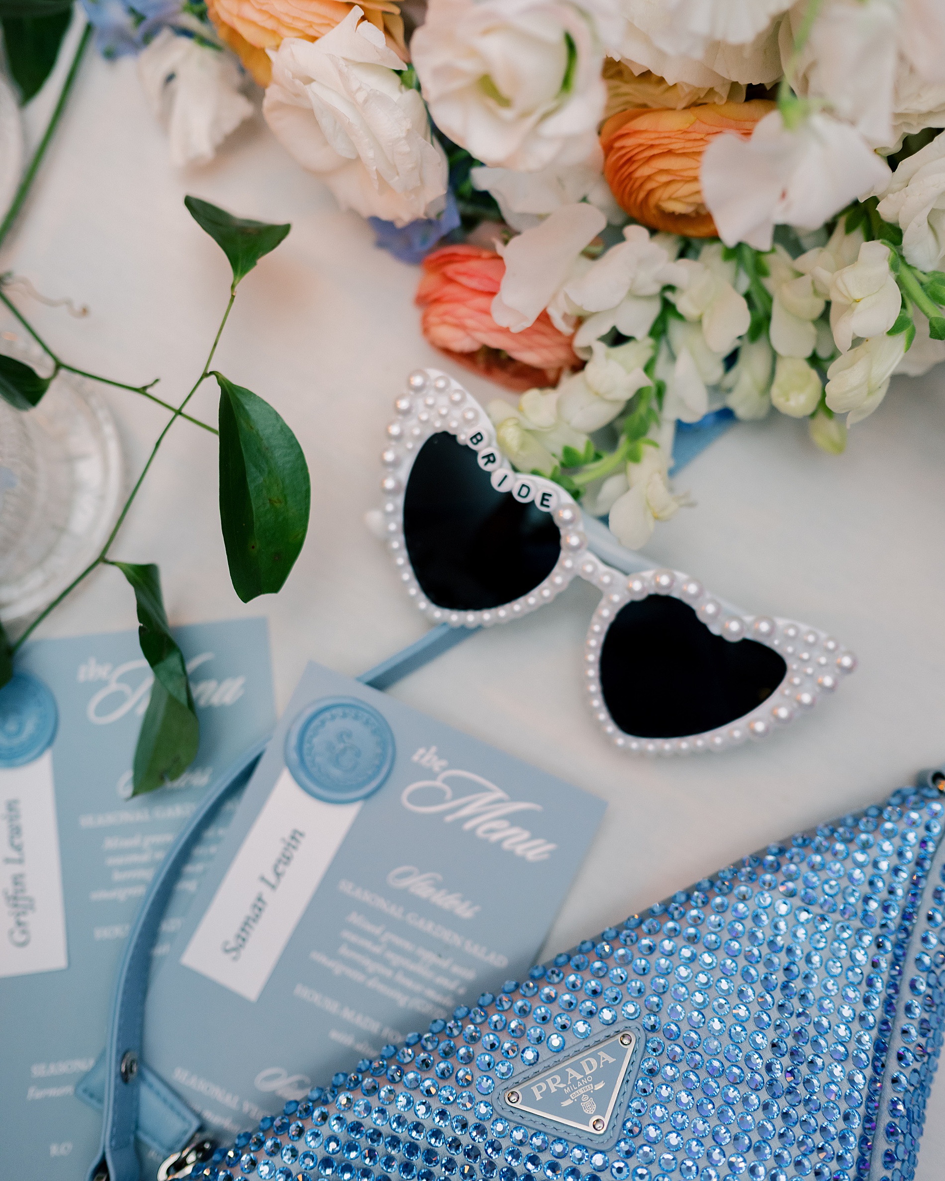 Summer Wedding details at Herrington on the Bay
