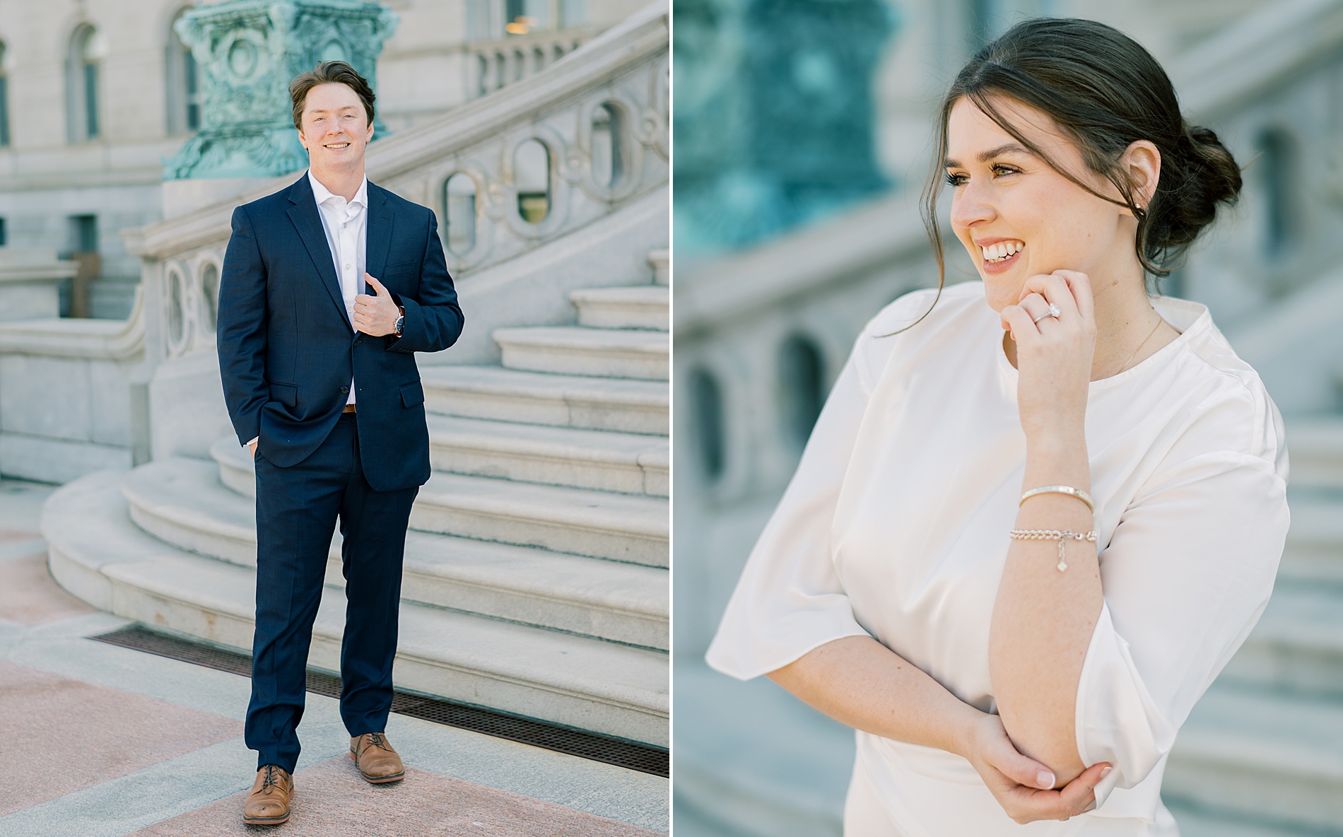 Timeless engagement outfits 