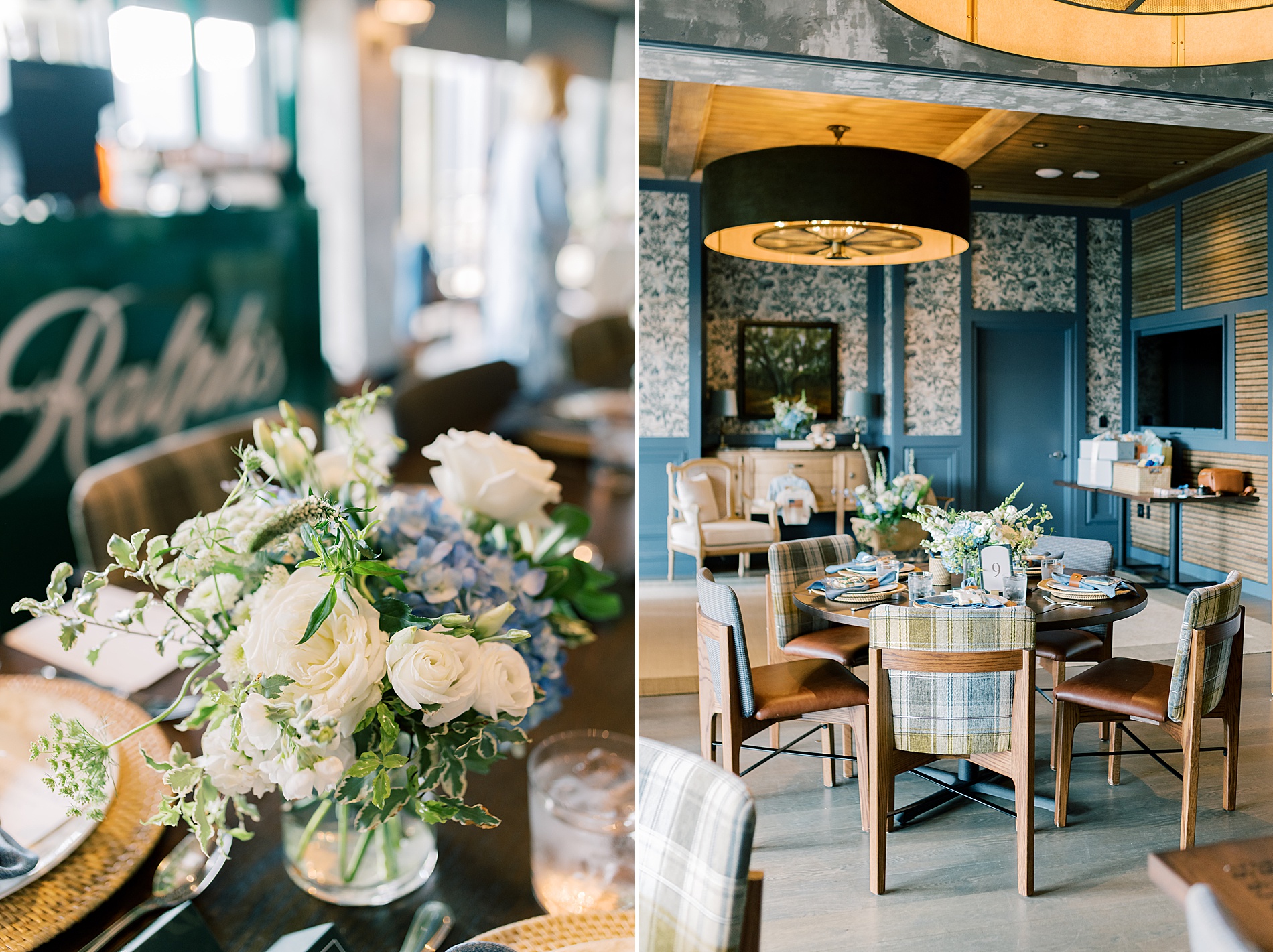 baby shower details and decorations from  Chic Baby Shower Inspired by Ralph Lauren